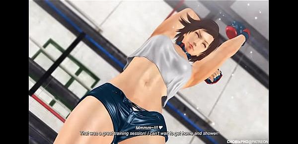  Tekken Asuka fucked in Gym by King (Tifa Costume) SFM Movie